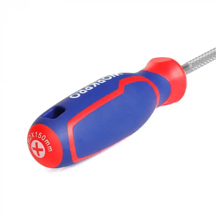 WORKPRO WP200503 2 Parça Profesyonel CR-V Manyetik Tornavida Seti