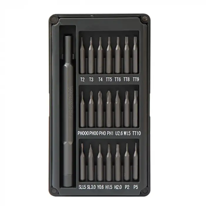 WORKPRO WP200511 22 Parça Profesyonel Manyetik Saatçi Tornavida Seti