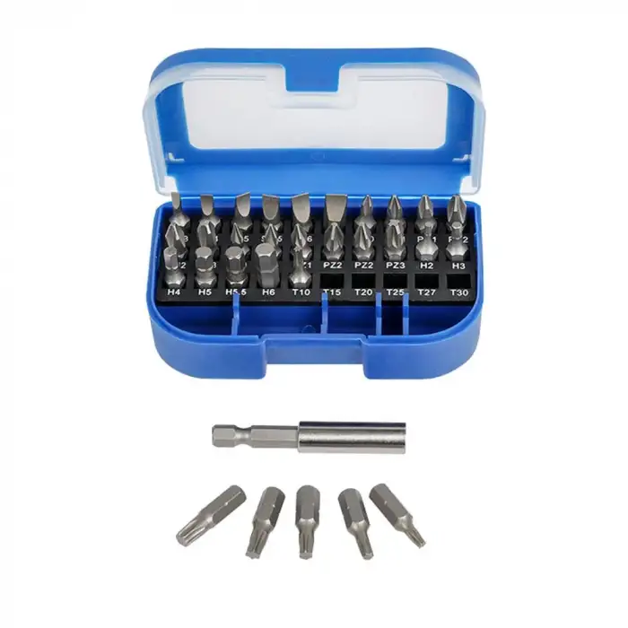 WORKPRO WP200513 31 Parça CR-V Vidalama Bits Uç Seti