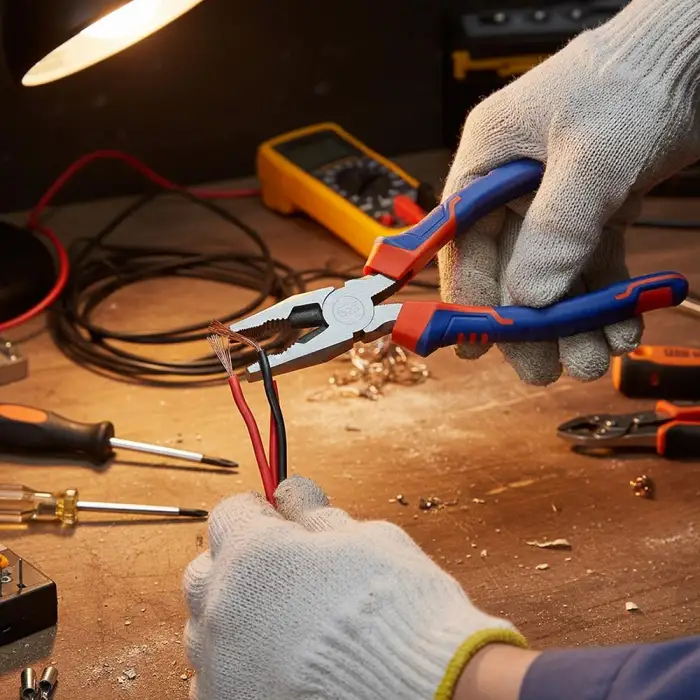 WORKPRO WP201007 200MM/160MM Profesyonel 3’lü Pense Seti