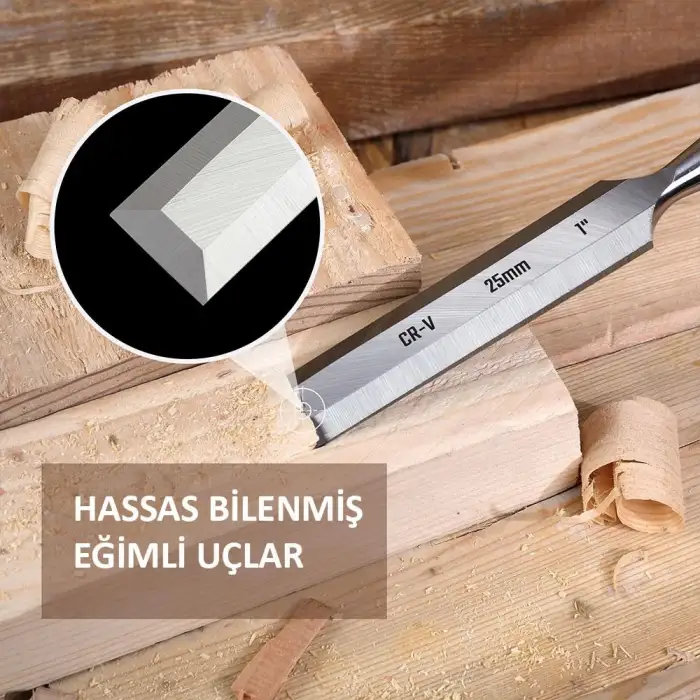 WORKPRO WP201301 12-20-25MM Üçlü Profesyonel İskarpela Seti