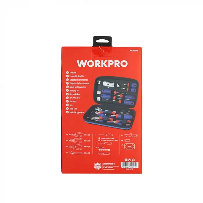 WORKPRO WP209008 56 Parça Profesyonel Tamir/Bakım Alet Seti