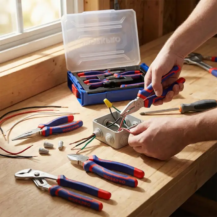 WORKPRO WP209133 4 Parça Profesyonel Pense Seti