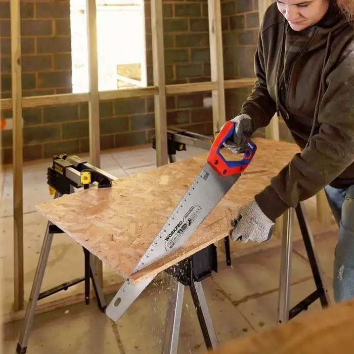 WORKPRO WP215012 550mm SK5 11 TPI Ağır Hizmet Tipi El Testeresi