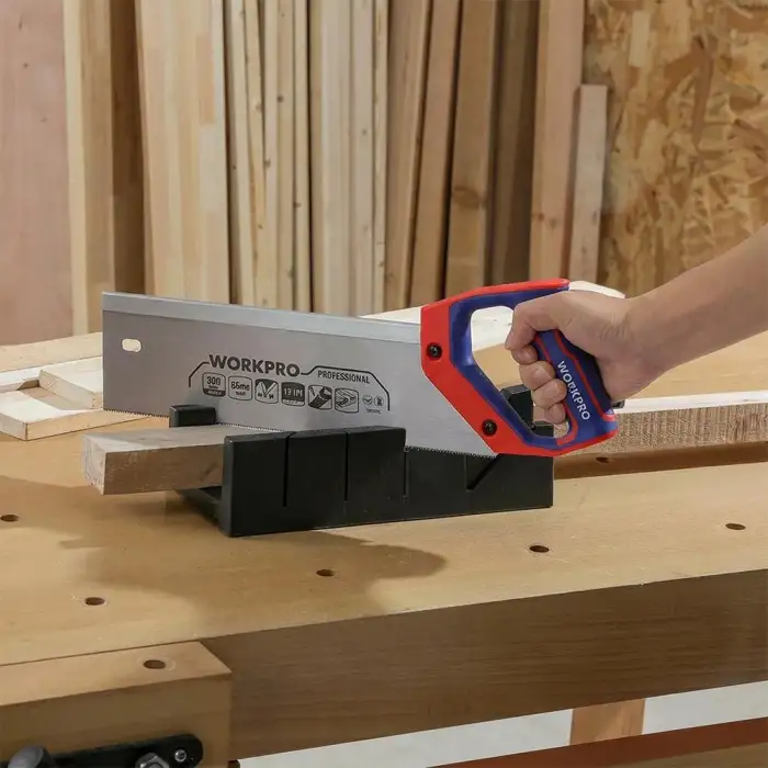 WORKPRO WP215029 300mm 45/90/135° Profesyonel Şevli/Gönye Kutusu (Testere Dahil Değildir)
