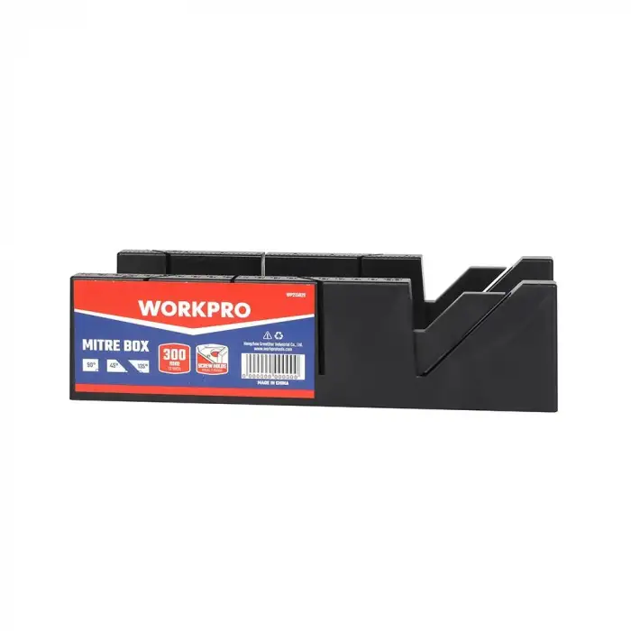 WORKPRO WP215029 300mm 45/90/135° Profesyonel Şevli/Gönye Kutusu (Testere Dahil Değildir)