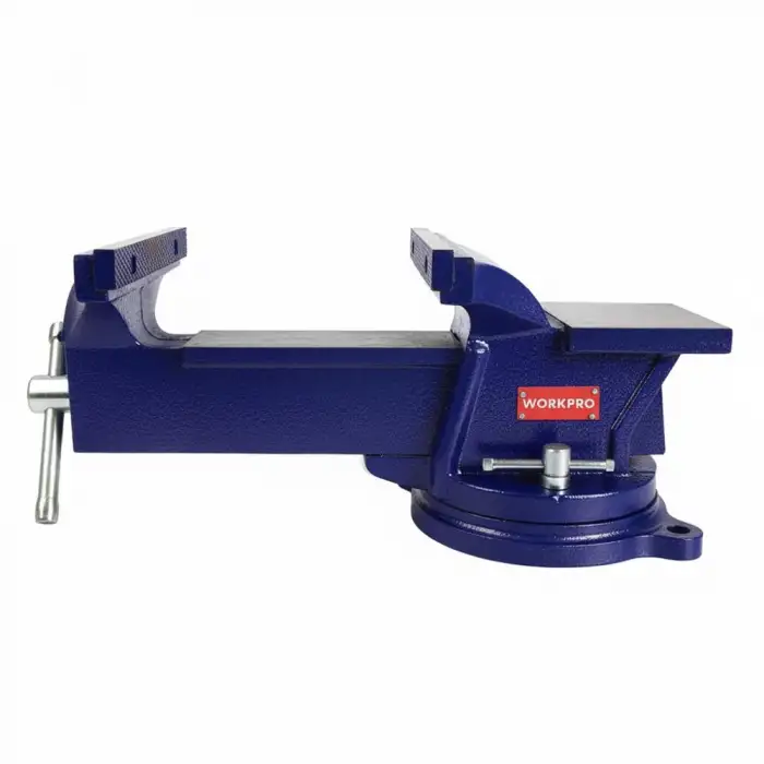 WORKPRO WP233005 100mm 360° Döner Tabanlı Örslü Profesyonel Tezgâh Mengene