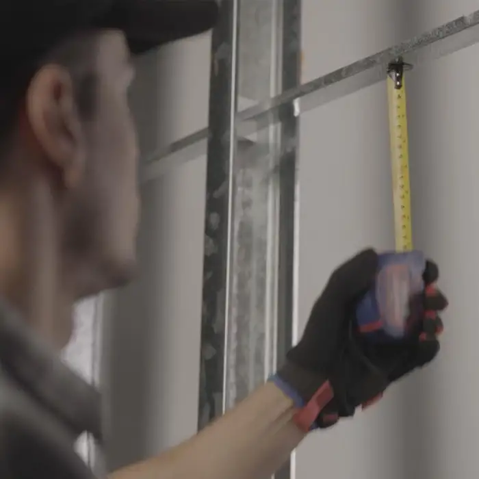 WORKPRO WP261044 8Mx25mm Naylon Kaplama Sarı Çift Taraflı Manyetik Çelik Şerit Metre