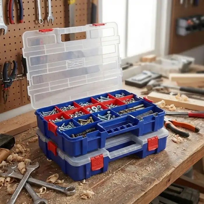 WORKPRO WP283007 38x30x6,8mm Profesyonel İstiflenebilir Organizer