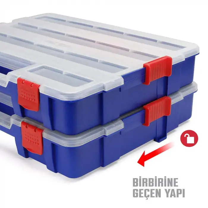 WORKPRO WP283007 38x30x6,8mm Profesyonel İstiflenebilir Organizer