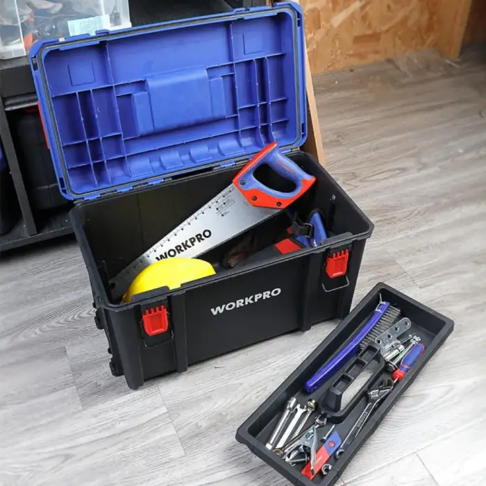 WORKPRO WP283031 38Lt 56x34x33cm Kilitli Profesyonel Takım Çantası