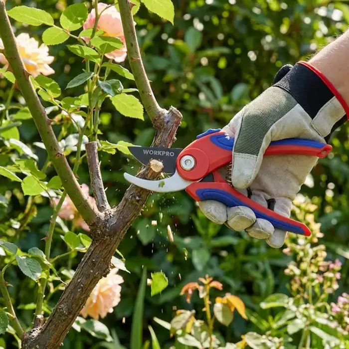 WORKPRO WP332001 180mm Profesyonel Bağ Bahçe Dal Budama Makası