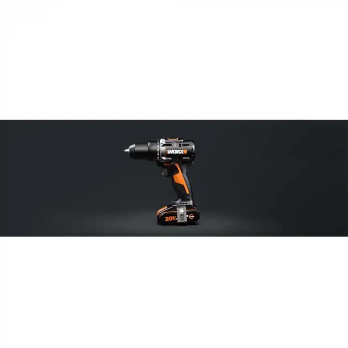 WORX WX102 20Volt/2.0Ah Li-ion Çift Akülü Kömürsüz Profesyonel Şarjlı Matkap