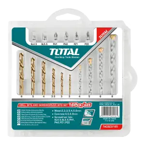 16 lı Matkap Ucu ve Bits Seti