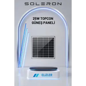 25W TOPCON GÜNEŞ PANELİ