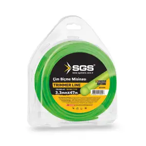 SGS TIRPAN MİSİNASI 3.3 MM 47 MT YUVARLAK (YEŞİL)
