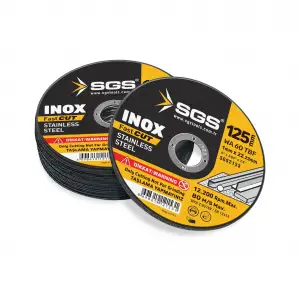 SGS İNOX KESİCİ DİSK 125 mm