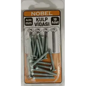FIX METRİK KULP VİDASI 4*30 MM 18 Lİ