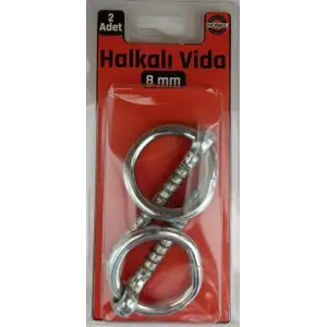 FIX HALKALI VİDA 8 MM 2 Lİ