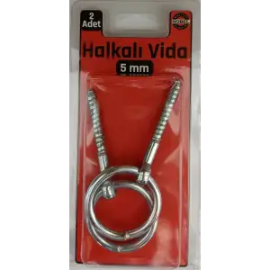 FIX HALKALI VİDA 5 MM 2 Lİ