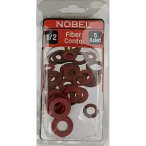FIX FİBER CONTA PVC 1/2 5 Lİ