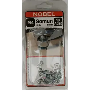 FIX SOMUN M4 ÇİNKO ( DİN934 ) 10 LU