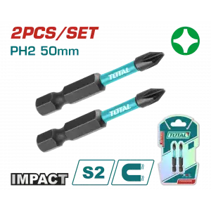 DARBELİ PH2X50 MM BİTS UCU 2 Lİ PAKET