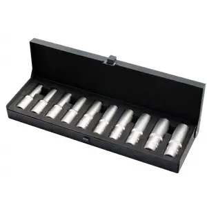 İzeltaş 1108 00 6010 1/2 Altı Köşe Derin Lokma Takımı 10 Parça