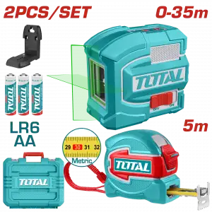 LAZER HİZALAMA VE METRE SETİ