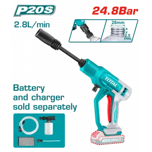 LI-ION AKÜLÜ BASINÇLI YIKAMA 25 BAR SOLO