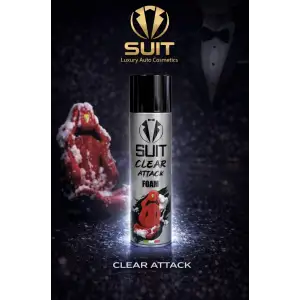 SUİT CLEAR ATTACK FOAM (TEMİZLEYİCİ TEX KÖPÜK)