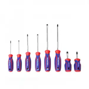 WORKPRO WP200505 8 Parça Profesyonel CR-V Manyetik Tornavida Seti