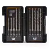 CAT DA03901 10 Parça Tungsten Karbür SDS-Plus Beton Matkap Uç Seti