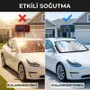 Michelin MC3000 130x70cm Universal Balonlu Premium Ön Cam Güneşliği
