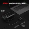 NOCO AX65 12V Lityum 2000Amp Akıllı Akü Takviye + Pompa + Powerbank + Led Lamba