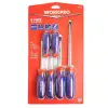 WORKPRO WP200504 6 Parça Profesyonel CR-V Manyetik Tornavida Seti