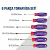 WORKPRO WP200551 21 Parça CR-V Duvar Askı Aparatlı Profesyonel Manyetik Tornavida Seti