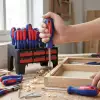 WORKPRO WP200560 100 Parça Duvar Askı Aparatlı Profesyonel CR-V Manyetik Tornavida ve Bits Uç Seti
