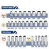 WORKPRO WP202524 1/4’ 3/8’’ Metrik 75 Parça Cr-V Profesyonel Lokma Takımı