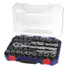 WORKPRO WP202525 30 Parça 1/2’’ CR-V Metrik/İnç Profesyonel Lokma Takımı