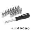 WORKPRO WP202535 1/4’ 1/2’ 108 Parça Cr-V Metrik Profesyonel Lokma Takımı