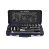 WORKPRO WP202564 1/2’ Cr-V 24 Parça Metrik Ağır Hizmet Lokma Takımı