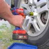 WORKPRO WP202591 17/19/21mm 3 Parça 1/2‘’ Cr-Mo Profesyonel Darbeli Derin Lokma Seti