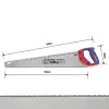 WORKPRO WP215012 550mm SK5 11 TPI Ağır Hizmet Tipi El Testeresi