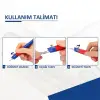 WORKPRO WP219005 14 Parça Profesyonel Hobi Maket Bıçağı Seti