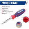 WORKPRO WP221306 15-IN-1 Çok Fonksiyonlu Değişken Uçlu Profesyonel Tornavida Seti + Bel Askı Kılıfı