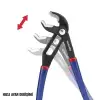 WORKPRO WP231086 200MM CR-V Profesyonel Ayarlı Düğmeli Fort Pense
