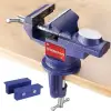 WORKPRO WP233010 65mm 360° Döner Tabanlı Örslü Profesyonel Mini Tezgâh Mengene