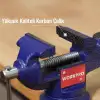 WORKPRO WP233010 65mm 360° Döner Tabanlı Örslü Profesyonel Mini Tezgâh Mengene