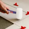 WORKPRO WP241040 57mm 450Gr PVC PP Saplı Beyaz Kauçuk Tokmak